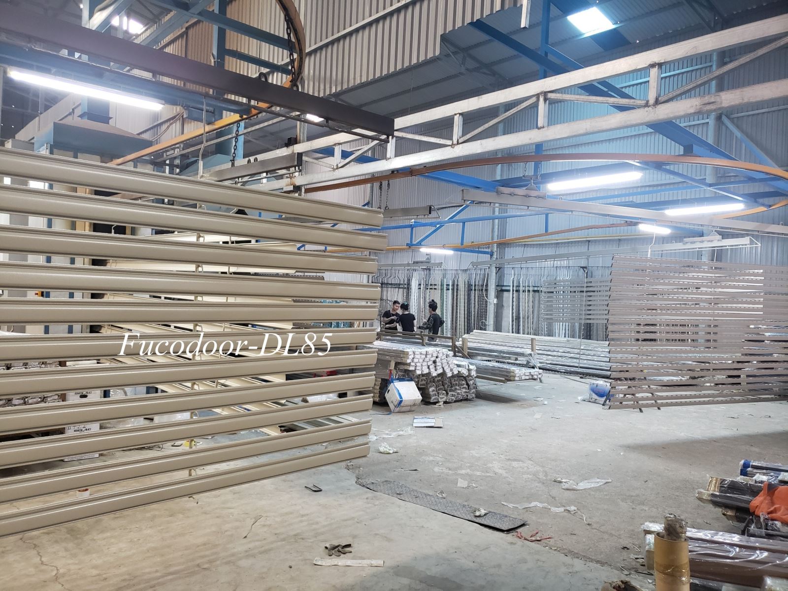 Cửa cuốn siêu trường nhà xưởng tại Ninh Bình