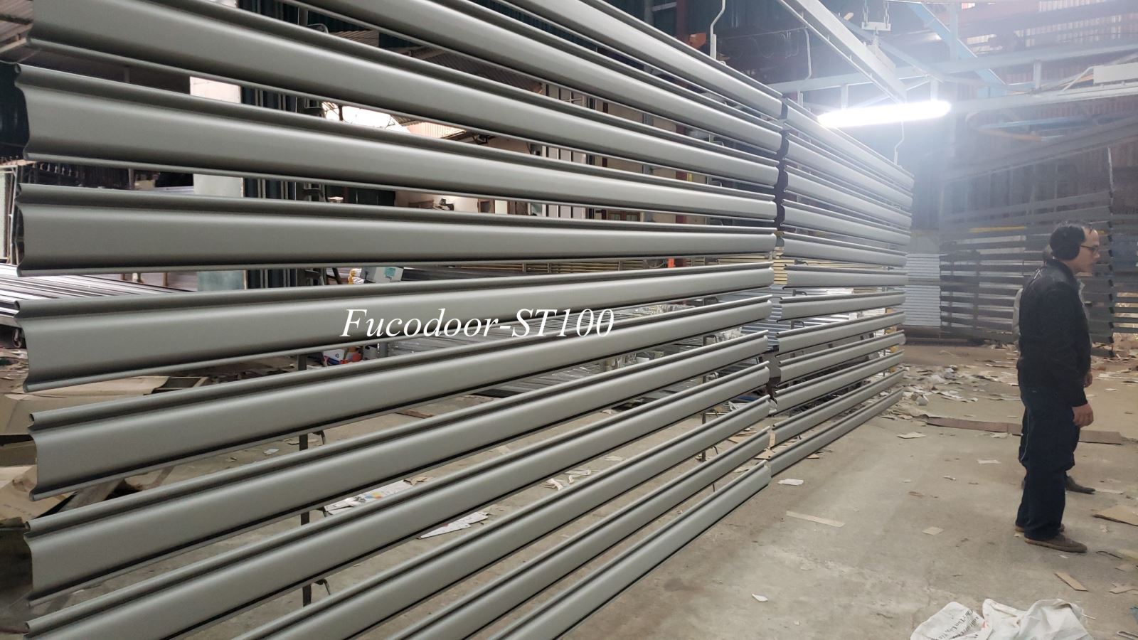 Cửa cuốn siêu trường ST100 tại Bắc Giang