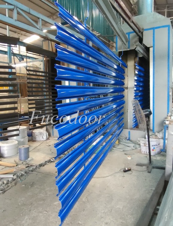 Cửa cuốn siêu trường nhà xưởng tại Bình Định
