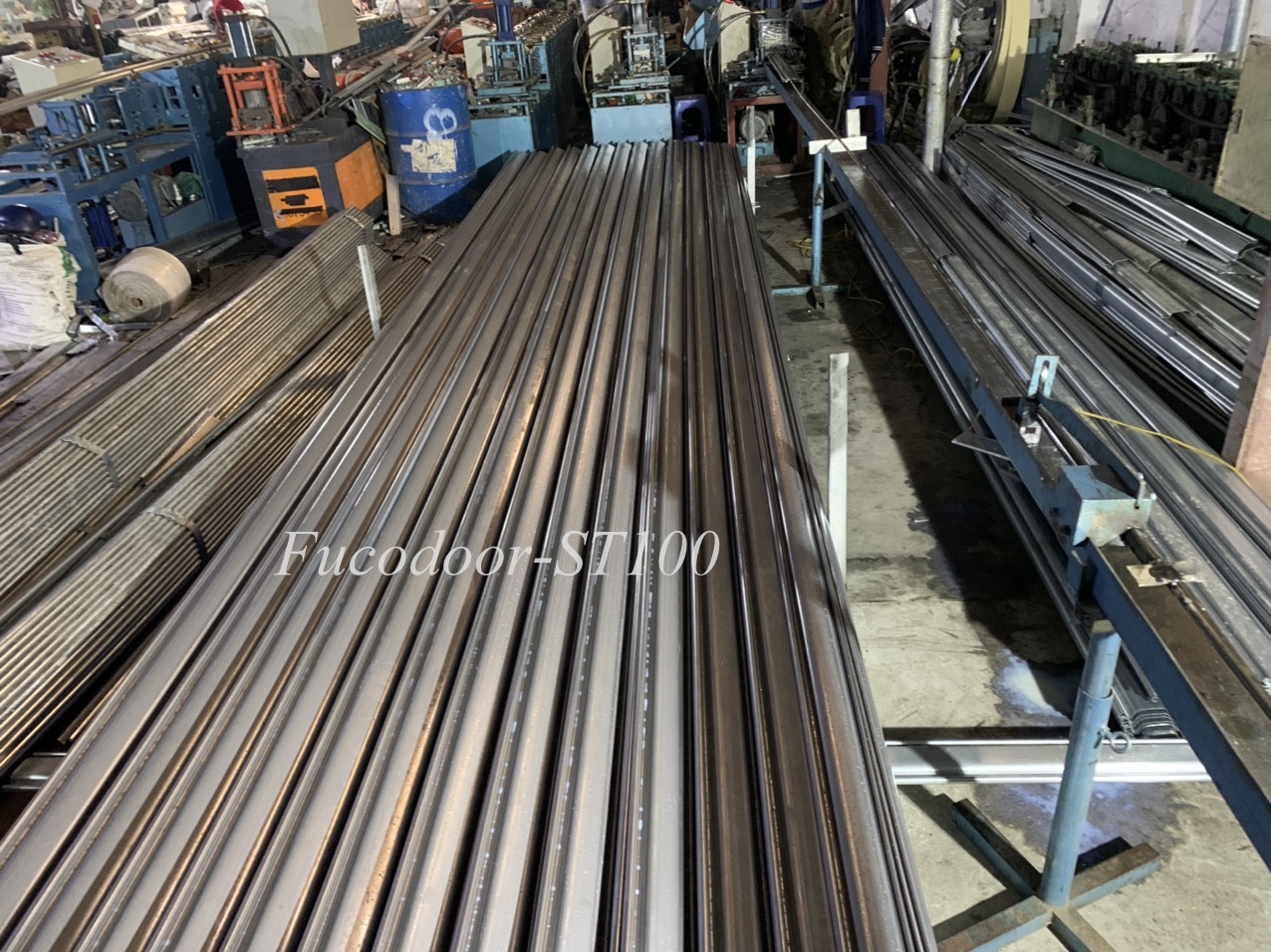 Cửa cuốn siêu trường nhà xưởng tại Ninh Thuận