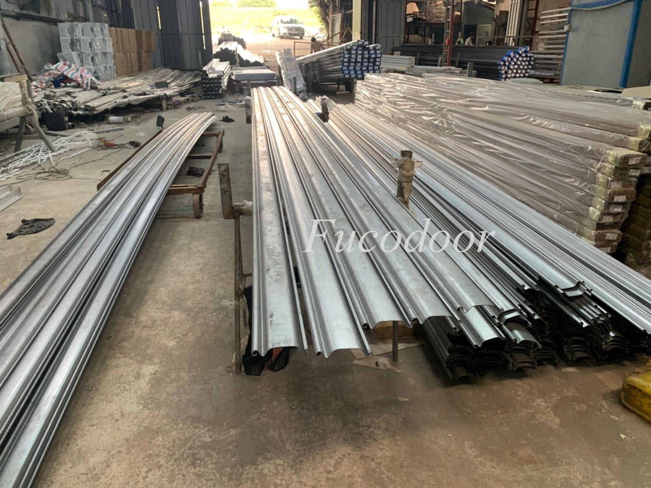 Cửa cuốn siêu trường nhà xưởng tại Ninh Thuận