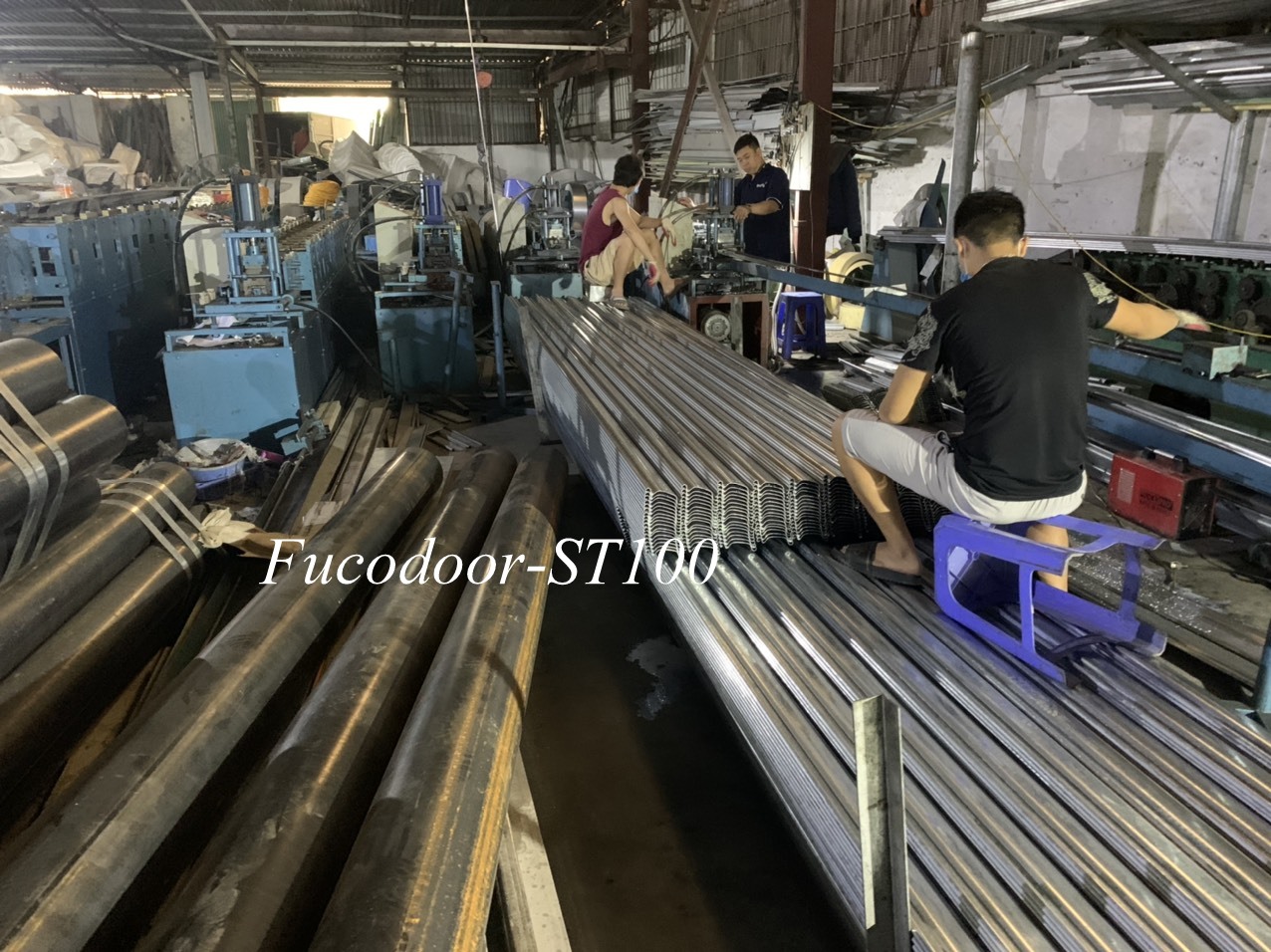 Cửa cuốn siêu trường nhà xưởng tại Thanh Hóa