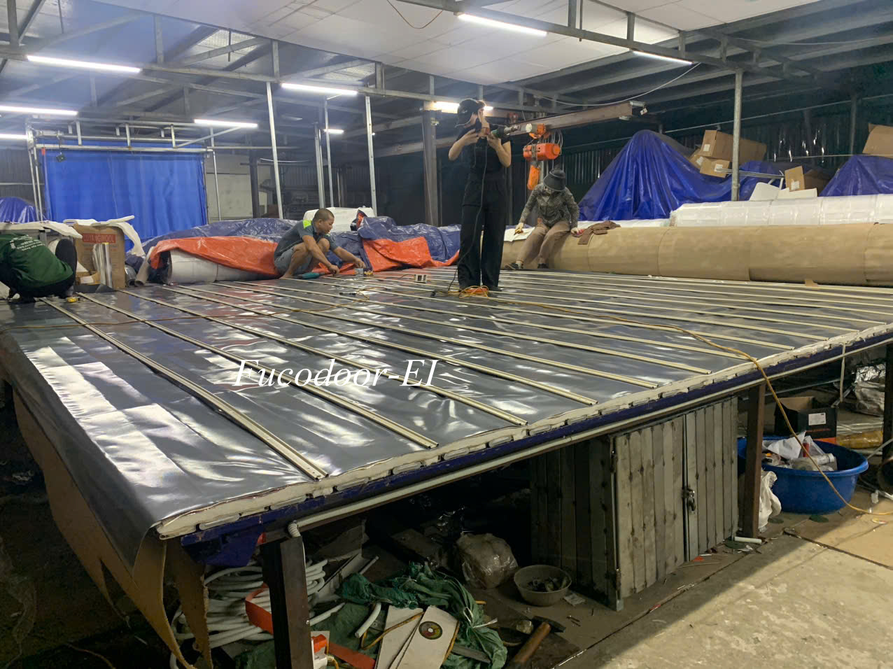 Cửa cuốn ngăn cháy EI, Cửa cuốn ngăn cháy E120, cửa cuốn ngăn cháy EI60, cửa cuốn ngăn cháy cách nhiệt EI70
