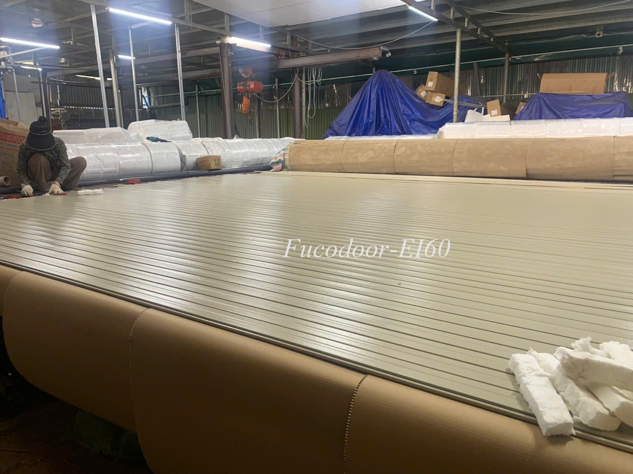 cửa cuốn ngăn cháy EI60, cửa cuốn ngăn cháy cách nhiệt EI70