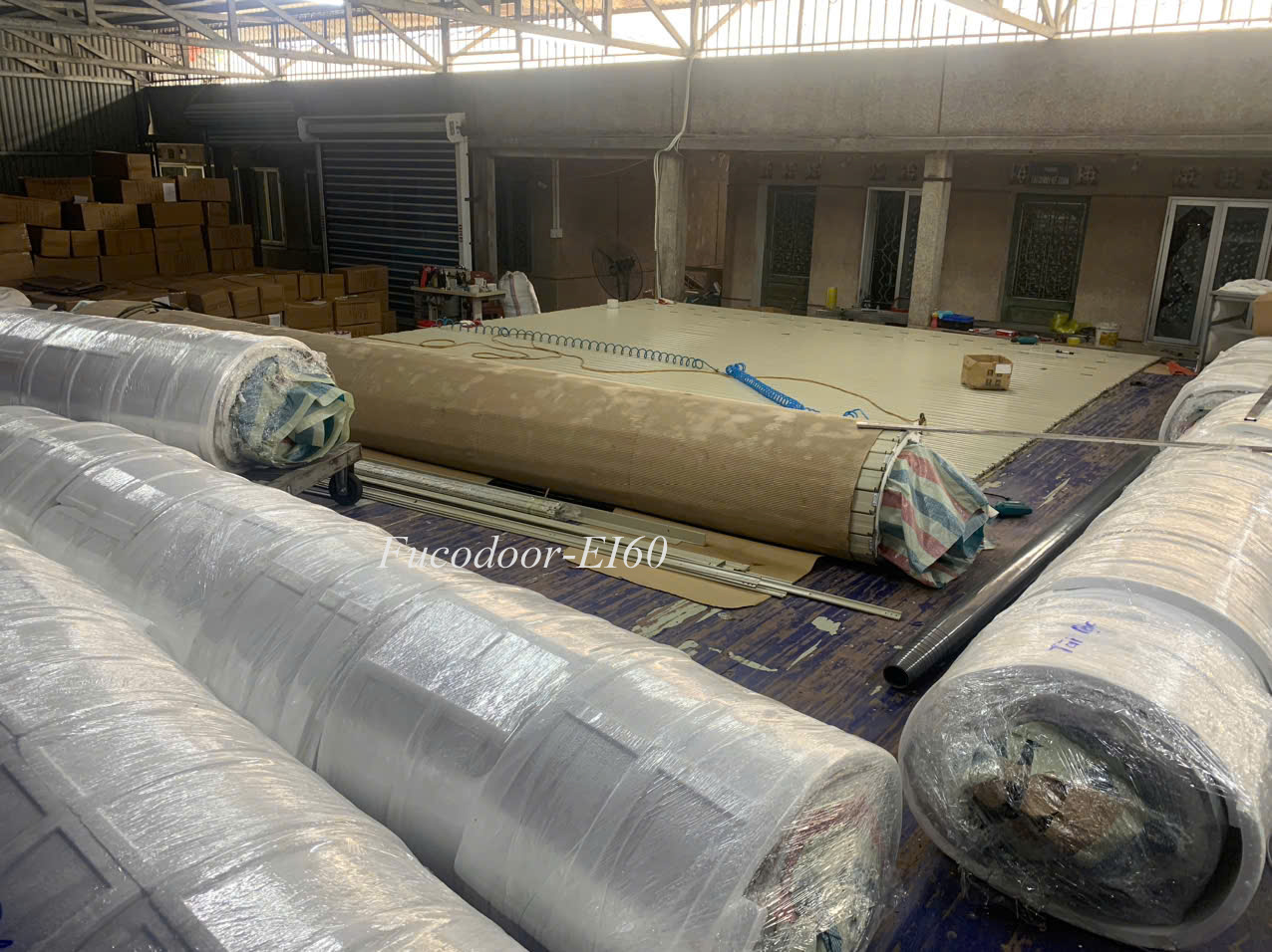 cửa cuốn ngăn cháy EI60, cửa cuốn ngăn cháy cách nhiệt EI70