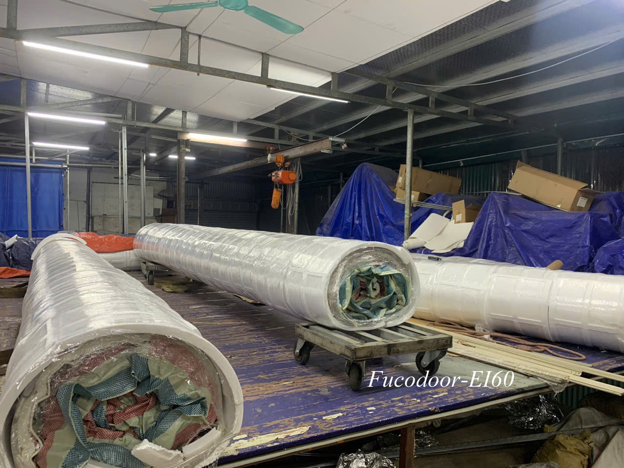 Cửa cuốn ngăn cháy EI, Cửa cuốn ngăn cháy E120, cửa cuốn ngăn cháy EI60, cửa cuốn ngăn cháy cách nhiệt EI70