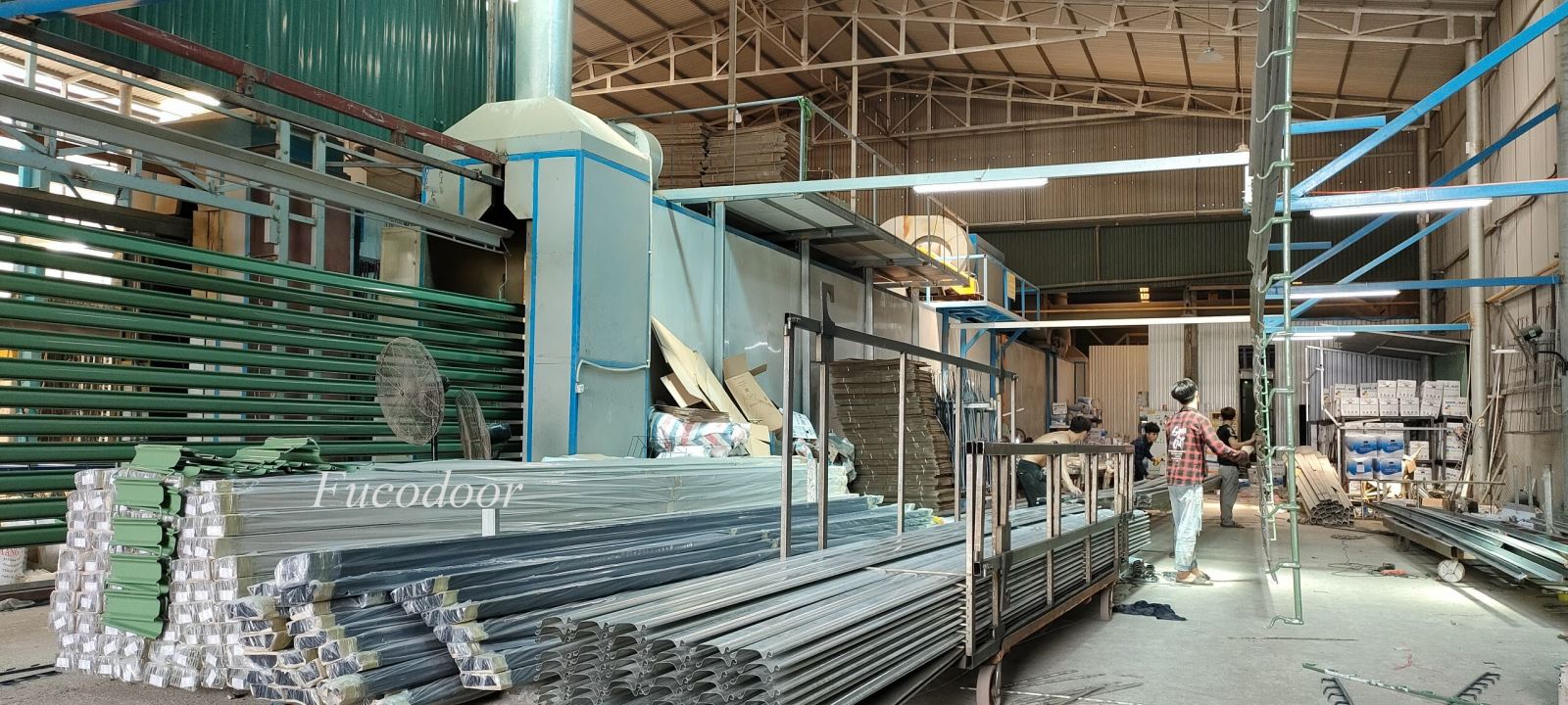 Cửa cuốn siêu trường nhà xưởng tại Khánh Hòa