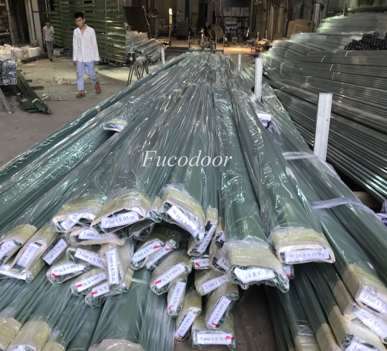 Cửa cuốn siêu trường nhà xưởng tại Ninh Thuận