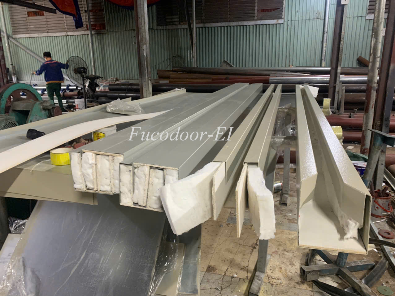 Cửa cuốn chống cháy, ngăn cháy EI, Fucodoor tại Khu công nghiệp Tân Thới Hiệp