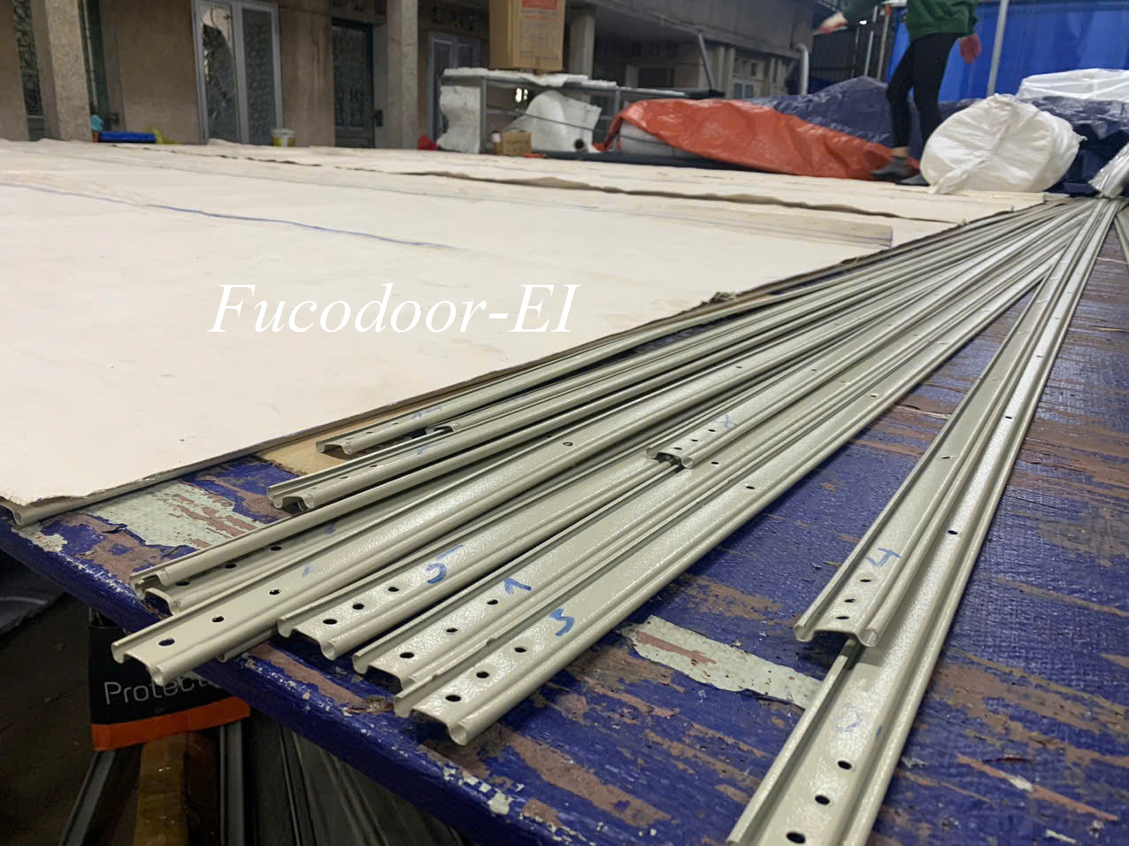 Cửa cuốn chống cháy, ngăn cháy EI, Fucodoor tại Khu công nghiệp Vĩnh Lộc 1