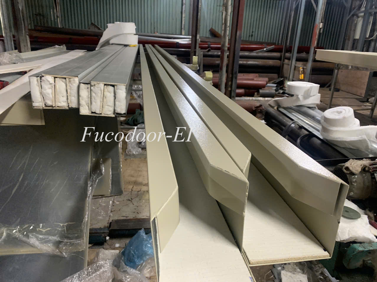 Cấu tạo cửa cuốn chống cháy E, cách nhiệt EI