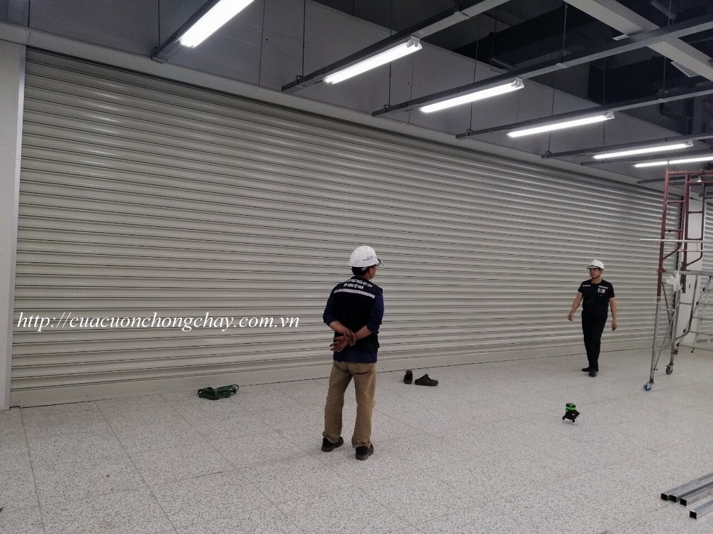 cửa cuốn chống cháy 1.6ly