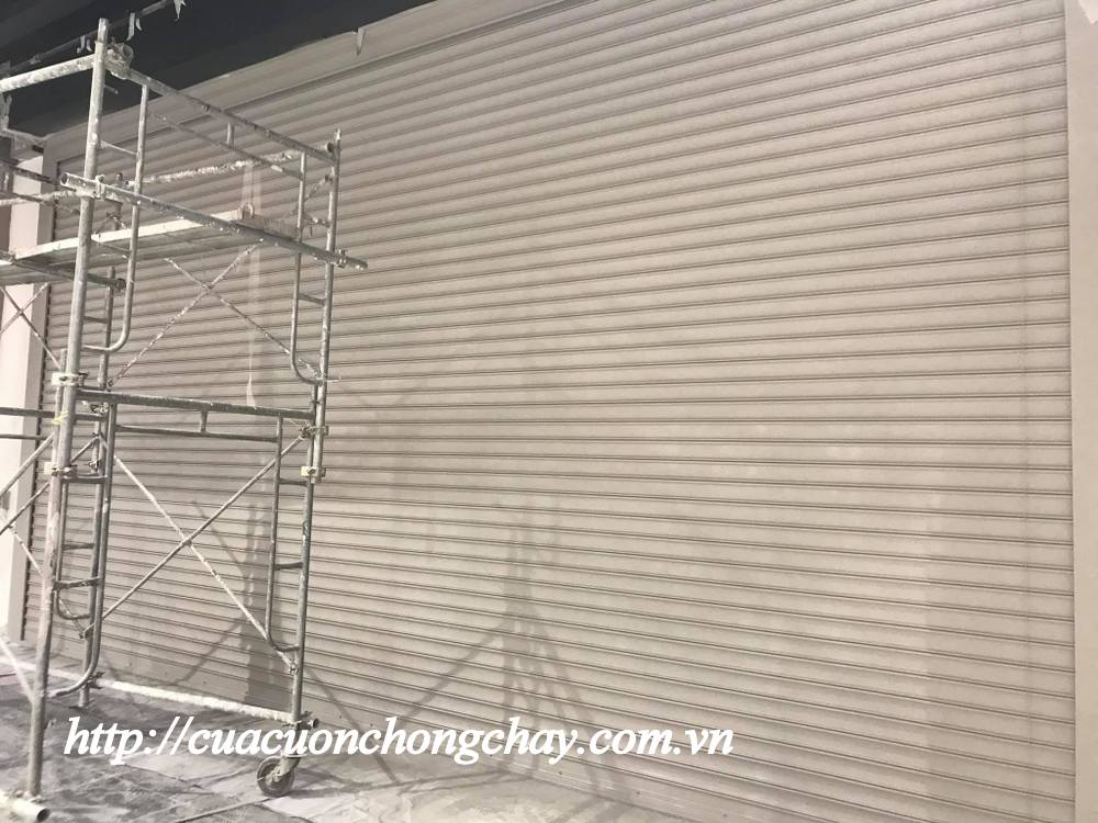 Cửa cuốn chống cháy 2 lớp, Cửa chống cháy, cua chong chay, cua ngan lua, cửa ngăn lửa,