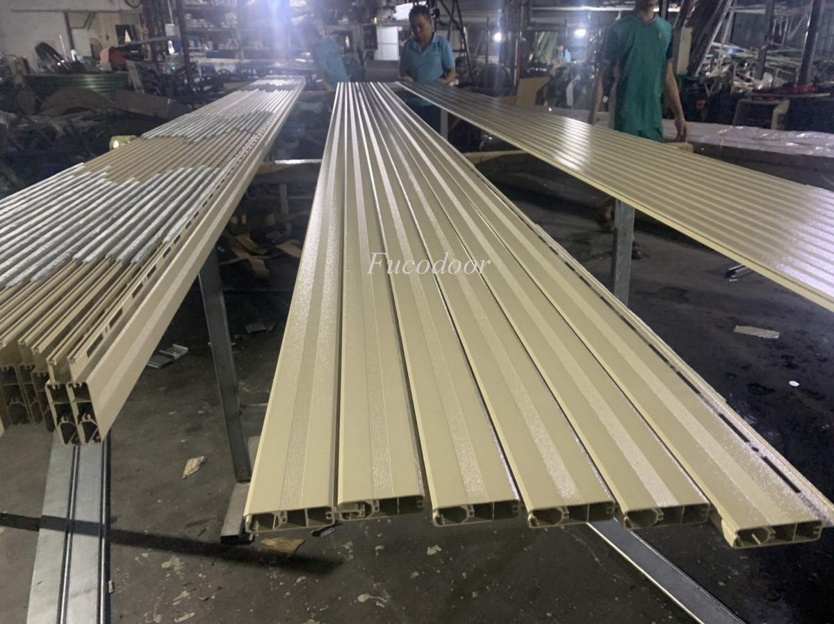 Cửa cuốn nhôm khe thoáng motor tại Sơn La