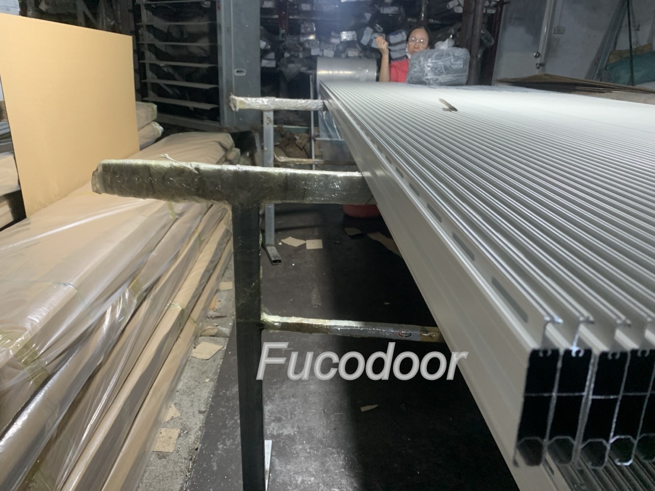 Rolling doors open in Hanoi