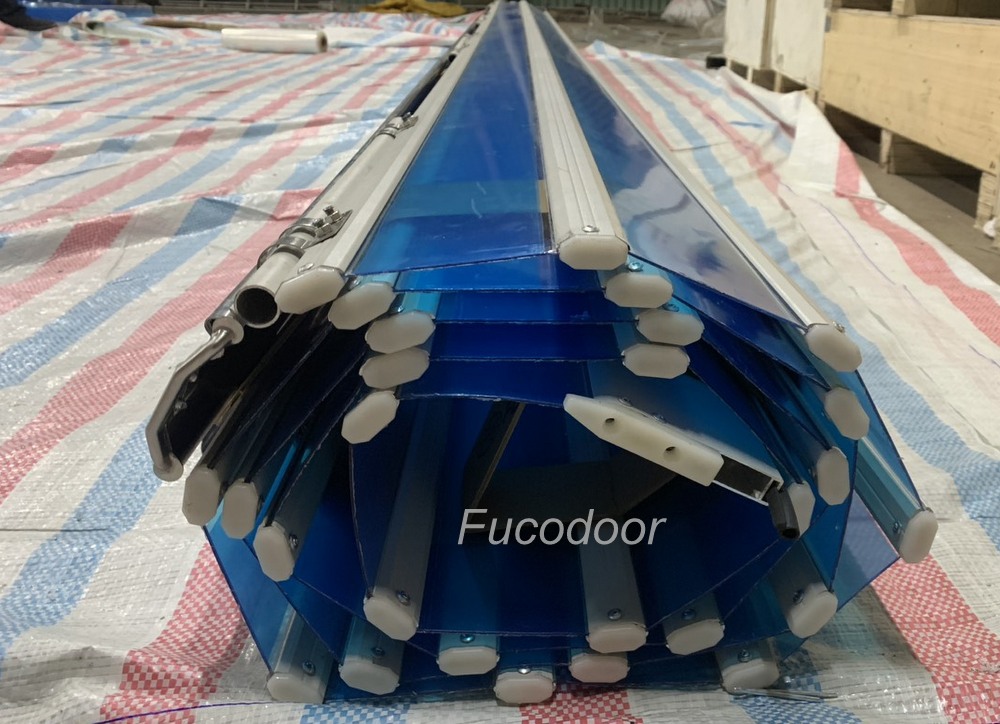 Cửa cuốn trong suốt Polycarbonate 