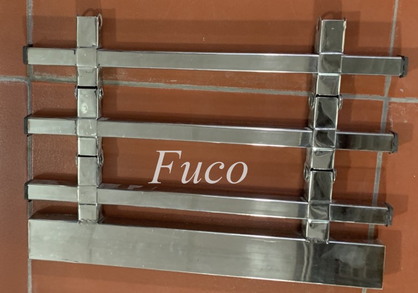 Cửa cuốn song ngang hộp 20x20, INOX 201 và INOX 304