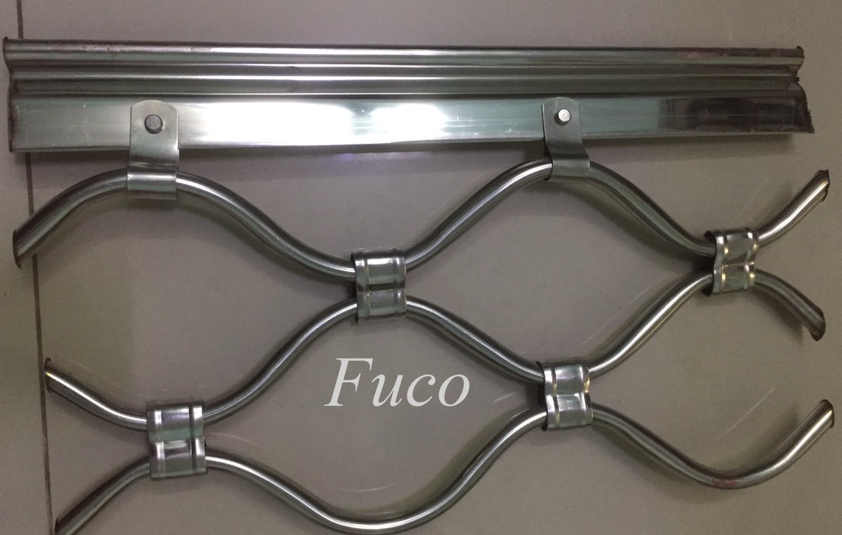 Cửa cuốn mắt võng sơn tĩnh điện và INOX 304, Cửa cuốn Mắt lưới inox Fuco, Cửa cuốn Mắt lưới inox Fucodoor, Cửa cuốn Mắt lưới Fucodoor