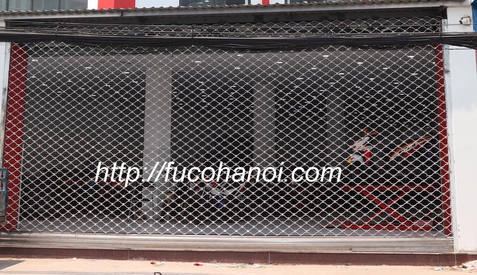 cửa cuốn, cua cuon, cửa cuốn lưới mắc võng, cua cuon luoi mac vong