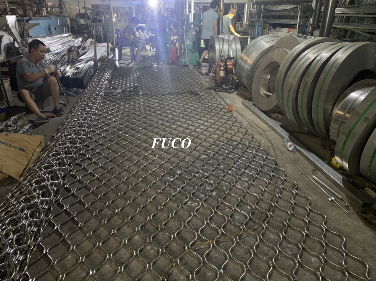  Giá Cửa cuốn Mắt Võng INOX 304