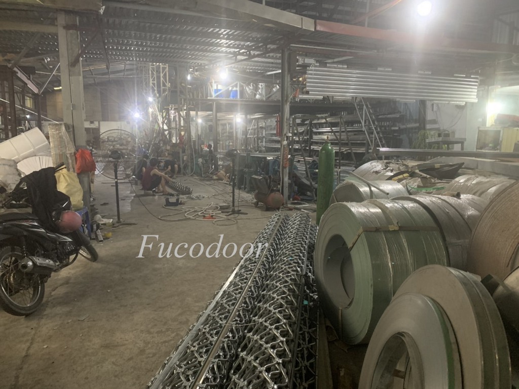 Cửa cuốn lưới thép, CỬA CUỐN MẮT VÕNG, Cửa cuốn Mắt lưới sơn tĩnh điện. Cửa cuốn Mắt lưới sơn tĩnh điện