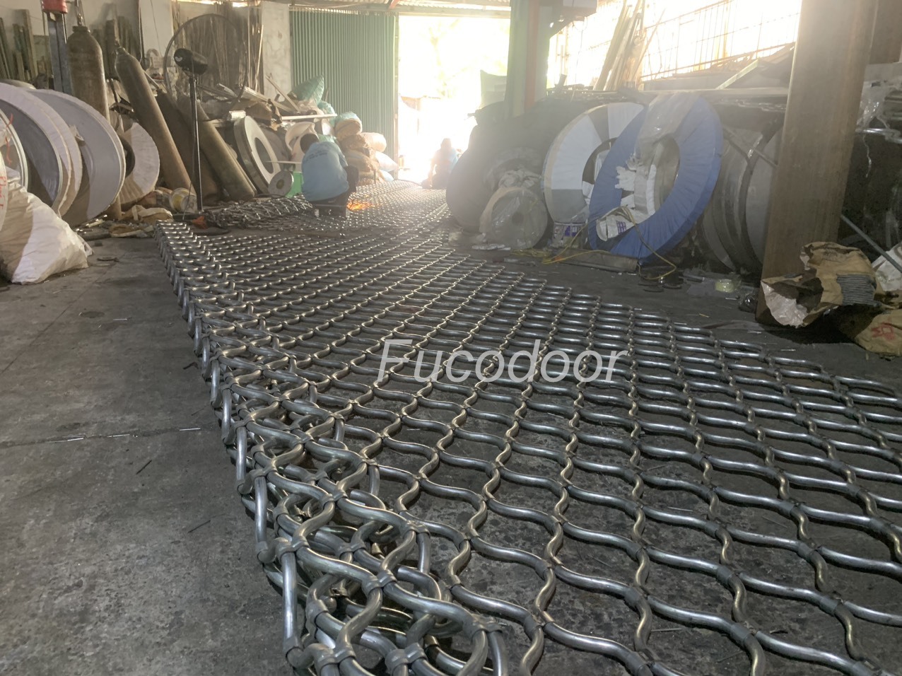  Cửa cuốn Mắt Võng, Mắt Lưới, Mắt Cáo 