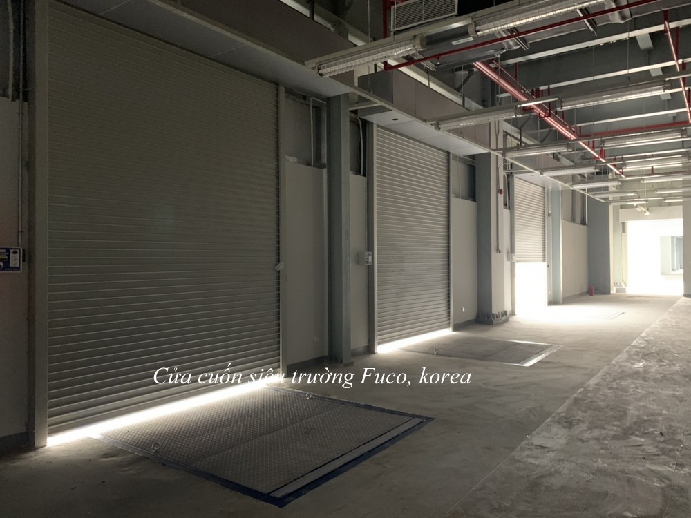 Cửa cuốn siêu trường nhà xưởng tại Lào Cai