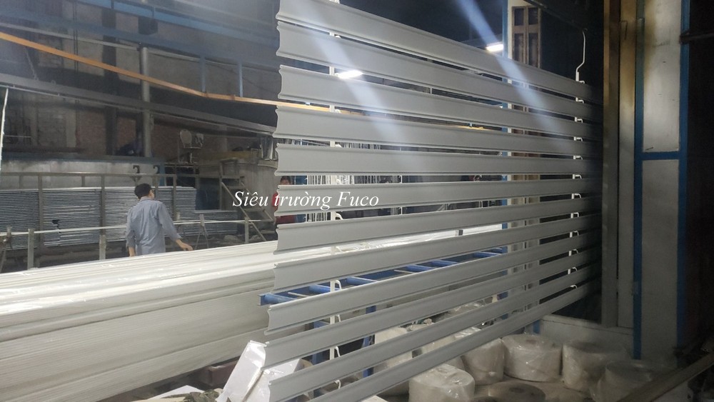Cửa cuốn siêu trường nhà xưởng tại Thái Bình
