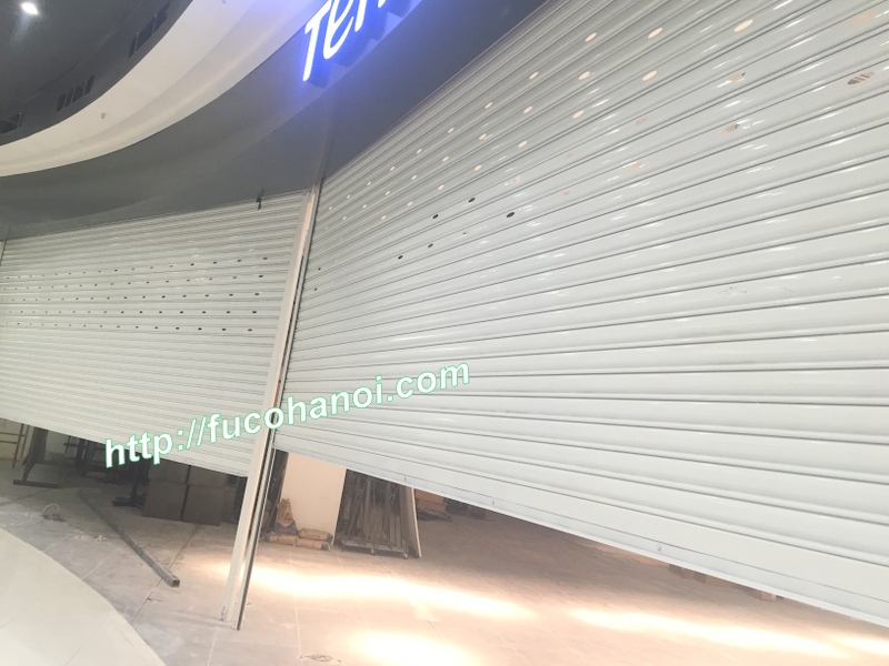 Cửa cuốn siêu trường sơn tĩnh điện dầy 1.5ly