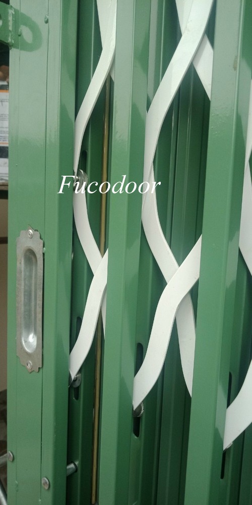 Cửa sắt xếp kéo sơn tĩnh điện hộp kẽm