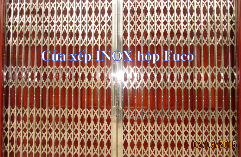 Cửa xếp inox 304 cao cấp nhất tại Hải Dương