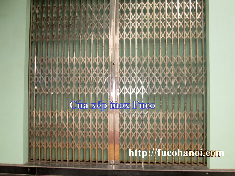 Báo giá cửa xếp inox tại hà nội, Giá cửa INOX
