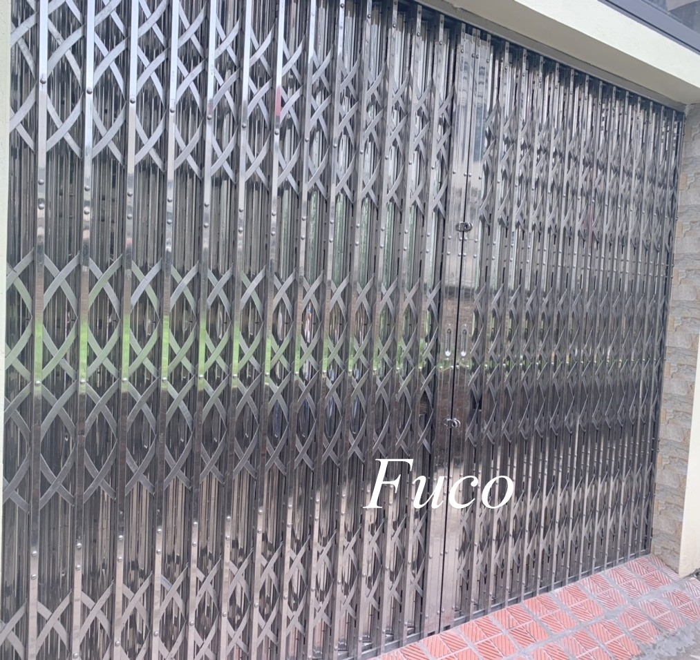 Báo giá cửa xếp inox tại hà nội, Giá cửa INOX
