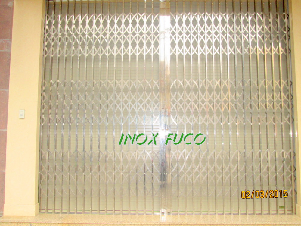 Báo Giá Cửa Kéo Inox 304 Không Lá