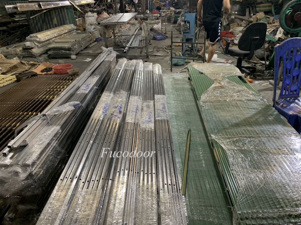 Cách làm cửa xếp  u đúc