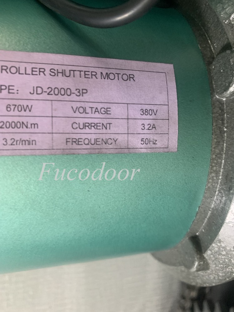 Motor cửa cuốn 2000kg, công suất lớn Fuco