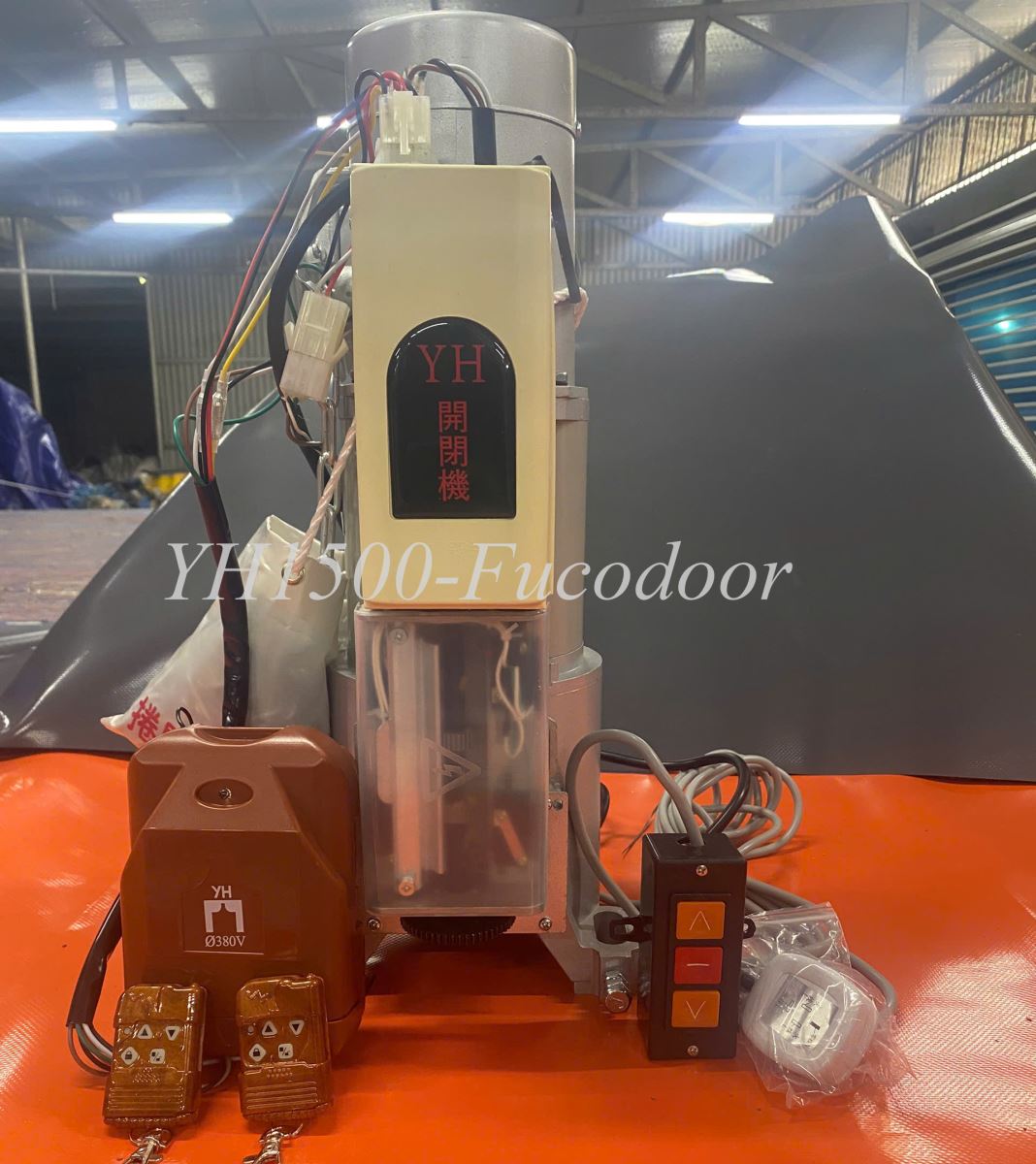 Motor cửa cuốn YH-1500, mẫu Đài Loan