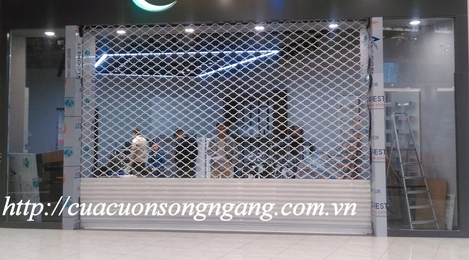 Cửa cuốn Mắt lưới sơn tĩnh điện, Cửa cuốn Fuco