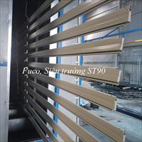 Cửa cuốn siêu trường 2 lớp