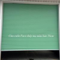 Cửa cuốn siêu trường thép mạ màu dầy 0.9ly