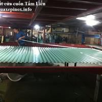 Cửa cuốn tấm liền Fuco 0.6ly