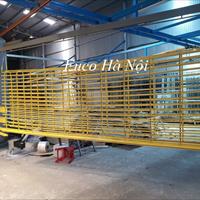 Cửa cuốn song ngang sơn tĩnh điện ống tròn phi 21 dầy 1.1ly
